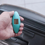 Mini LCD Digital Luggage Scales Portable Travel Bag Weighing Accurate Scales (Sea Green) .