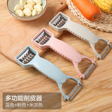 Multi Functional Fruit Vegetable Double Side Cutter - gray