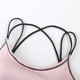 Soft Cotton Seamless Underwear Padded Bra - Black - Shop N Save
