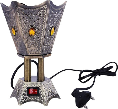 Electric Bakhoor Burner: Diwali Gift, Positive Energy, Assorted Colors - Shop N Save