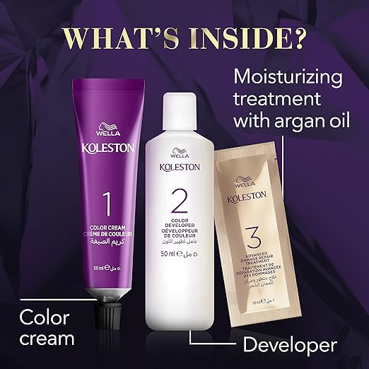 Wella Koleston 301/0: Intense Blue Black Hair Color - Shop N Save