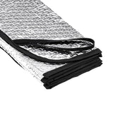 UV Reflecting Foldable Front Windshield Sun Shade - 130x60 CM