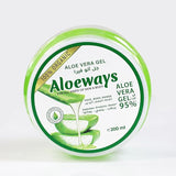 Aloeways 95% Pure Aloe Vera Gel - Moisturizes Skin - Enhances Skin Beauty - For All Skin Types - Aloe Vera Gel for Skin and Body