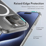 ESR iPhone 15 Pro Case: MagSafe, Military-Grade, Scratch-Resistant, Clear - Shop N Save
