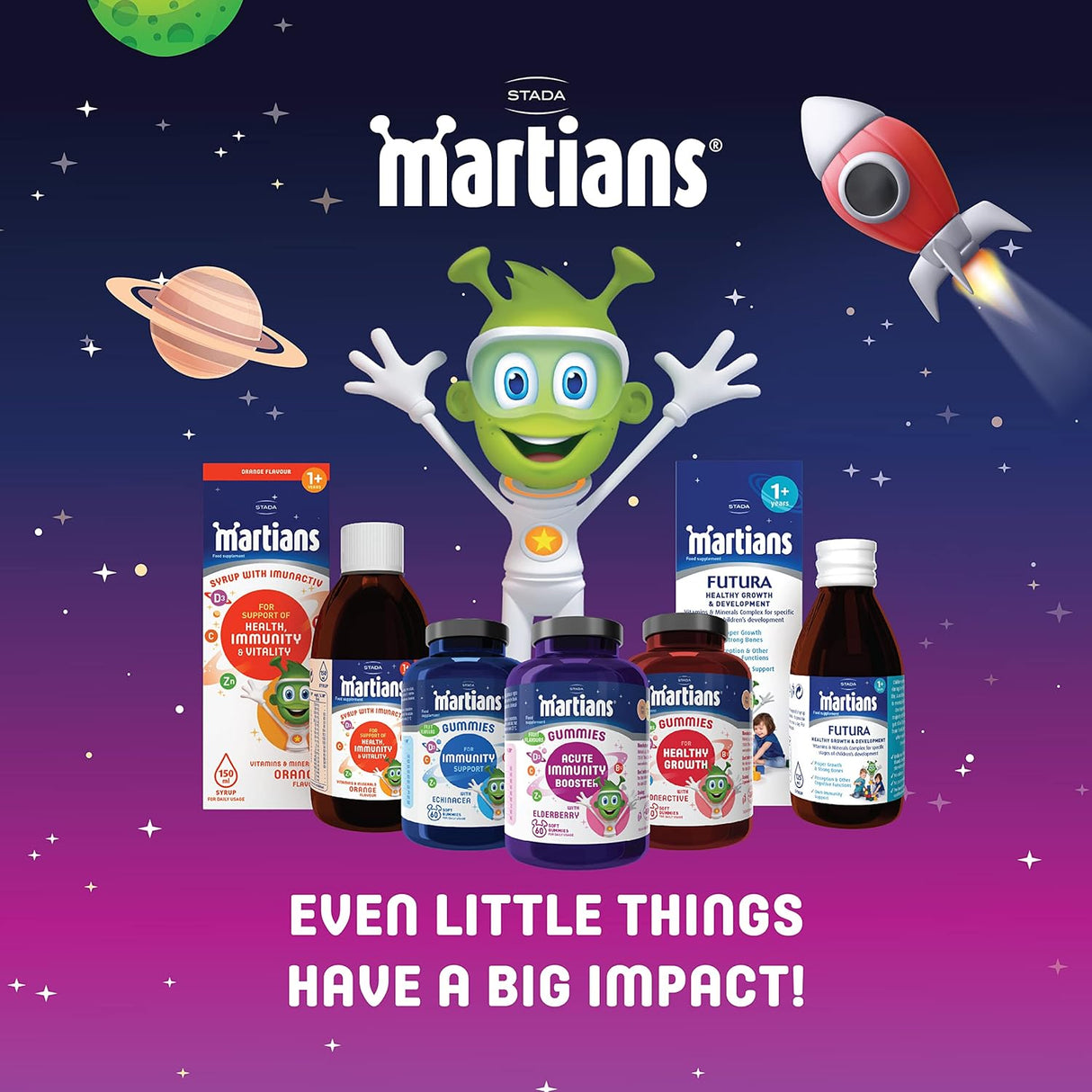 MARTIANS GUM BONEACTIVE CHG 60 WM AE - Shop N Save