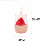 Beauty Egg Sponge Puff Super Soft Powder Air Cushion Makeup Rose - Pink