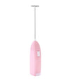 Milk Frother Mixer Portable Foamer Maker Without Battery (Pink) - Shop N Save