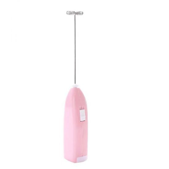 Milk Frother Mixer Portable Foamer Maker Without Battery (Pink) - Shop N Save