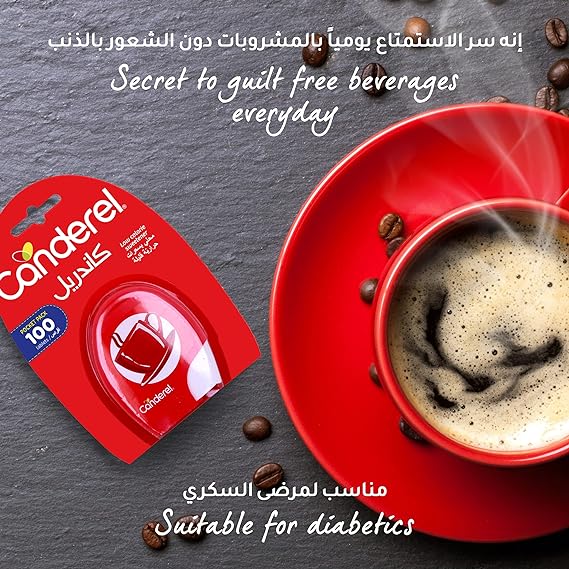 Canderel Sweetener Tablets: Original, Zero Calorie, Pack of 100 - Shop N Save