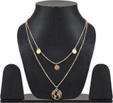 Attractive Sister Gold Necklace: Boho Design, Multi-Layered Statement - Shop N Save