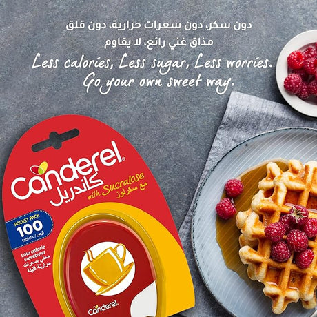 Canderel Sucralose Tablets: Pack of 100, Zero-Calorie Sweetening - Shop N Save