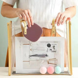 Mini Jewelry Organizer Storage Box With Mirror - Pink - Shop N Save