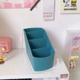 4 Grid Multifunctional Desktop Storage Box Holder - Yellow - Shop N Save