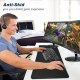 Dual Side Large Desk Mouse Pad Gaming Non Slip Ultra Thin