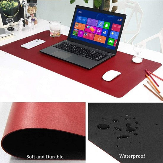 Dual Side Large Desk Mouse Pad Gaming Non Slip Ultra Thin