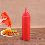 Plastic Squeeze Condiment Ketchup Sauce Bottle - Red - Shop N Save