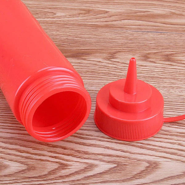 Plastic Squeeze Condiment Ketchup Sauce Bottle - Yellow - Shop N Save