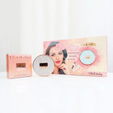 L'chear HD Stage Pressed Face Powder Flawless Duo Color - Glitter Almond & Bisque (01)