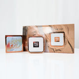 1 Pcs L'chear Smoothing Oil Control Pro All Day Stay Compact Face Powder  - Matte - Glitter Light Nude & Dark Nude (2)