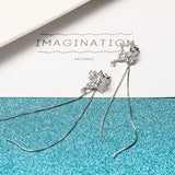 Silver Star Earrings: Delicate Design for Everyday Elegance. - Shop N Save