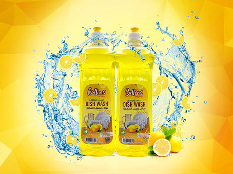Collins Lemon Dish Wash: Powerful Cleaning, Gentle on Hands, 1L [1x3] - Shop N Save