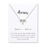 Constellations Necklace Pendant Aries Silver