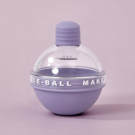 Creative Ice Ball Mould Whiskey Spherical Light Rounded (Purple) - Shop N Save