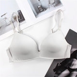 New Style Seamless Soft Women Bra - Light Gray