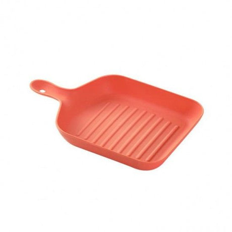 Fruit Tray Food Grade Wear Resistant Plastic Fruit Dessert red - Shop N Save