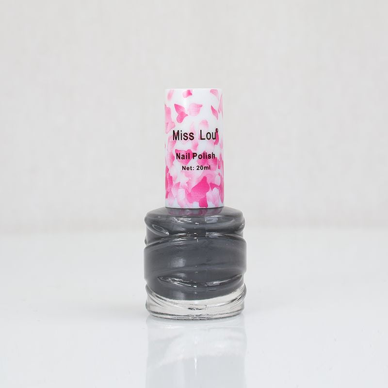 Miss Lou Nail Polish: Grey Elegance(3)