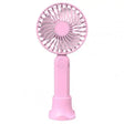 USB Rechargeable Handheld Fan: Adjustable, Portable, Desktop Air Cooler - Shop N Save