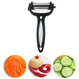 Multi functional Vegetables Fruit Peeler - Orange - Shop N Save