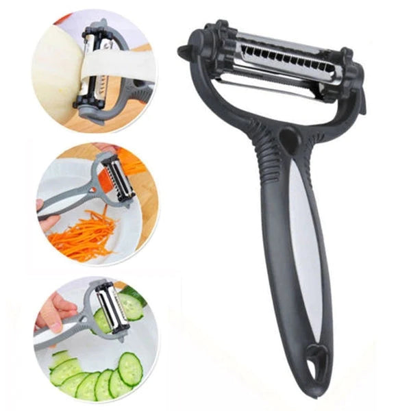 Multi functional Vegetables Fruit Peeler - Orange - Shop N Save