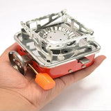 Portable Card Type Outdoor Camping Folding Mini Stove - Shop N Save