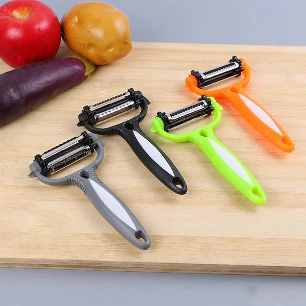Multi functional Vegetables Fruit Peeler - Orange - Shop N Save