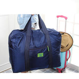 Folding Large Travel Bag: Portable, Double Handles, Versatile Organizer - Shop N Save