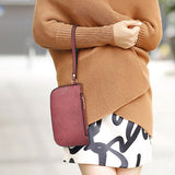 3 Pieces Zip Closure Large Capacity Women's Bag Set - pink