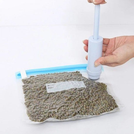 Kitchen Food Vacuum Pump - Light Gray - Shop N Save