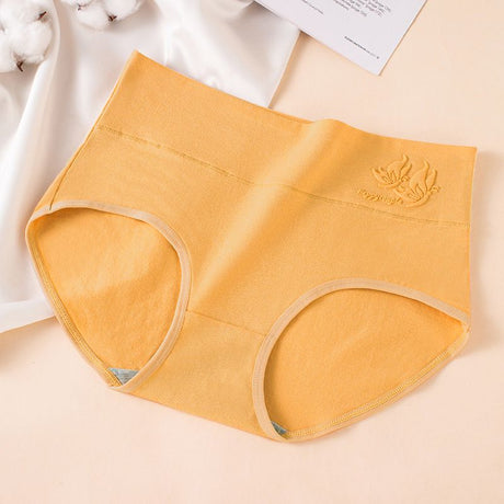 Pure Cotton Briefs: 3D Embossed, Breathable, Graphene Antibacterial Women's Underwea - Shop N Save