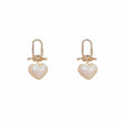 Korean Heart Pearl Earrings: Simple Chic for Versatile Style - Shop N Save