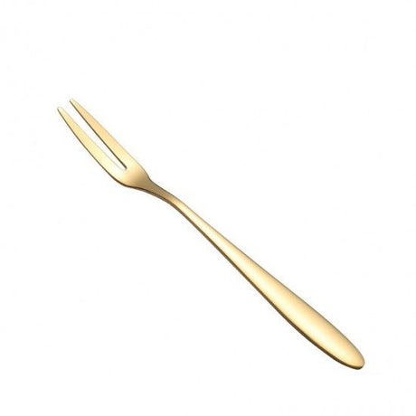 Luxury Stainless Steel Cake Dessert Mini Fork Golden - Shop N Save