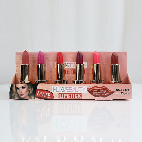 Huxia Beauty Mate lipstick Dark Red