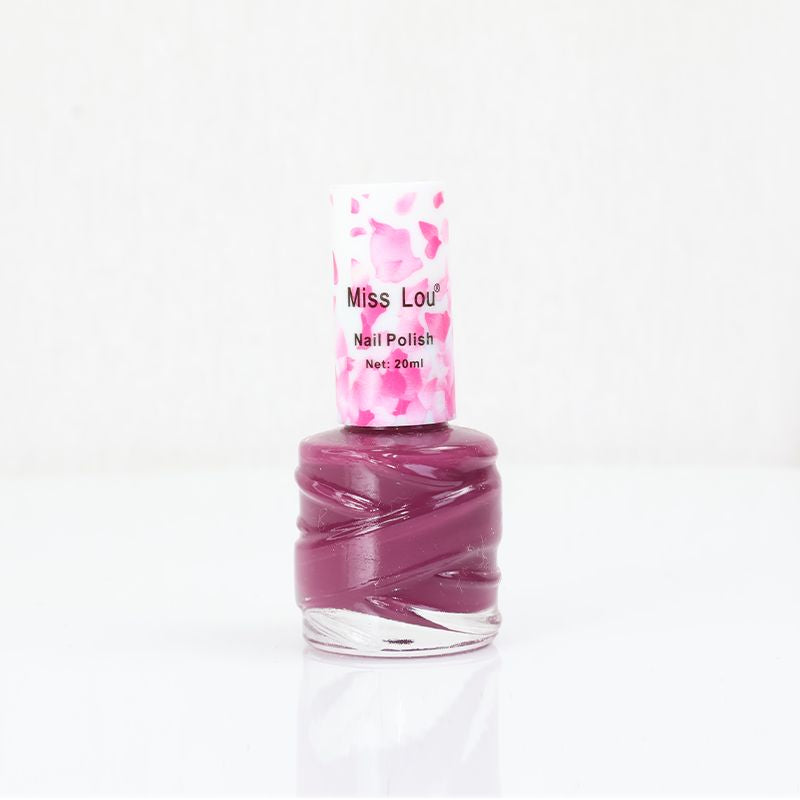 Miss Lou Nail Polish: Midnight Purple(4)