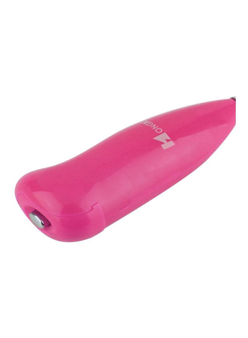 Hongxin Electric Hand Blender: Pink/Silver, Powerful and Stylish