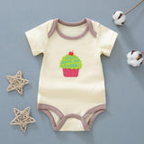 Pure Cotton Newborn Romper Jumpsuit - Yellow - Shop N Save
