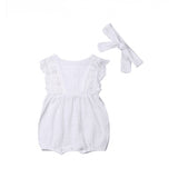 New Born Korean Style Baby Girl Cotton Bodysuit - Shop N Save
