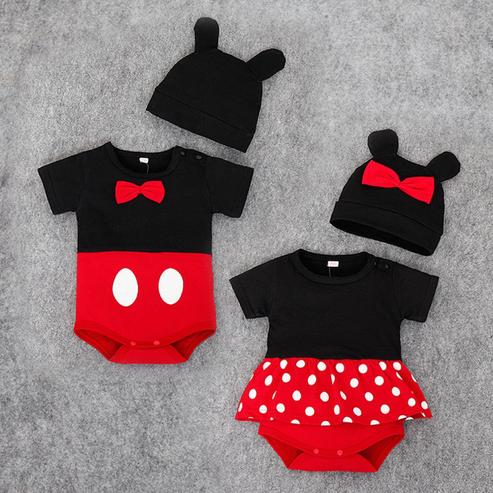 New Born Three-Dimensional Shape Jumpsuit Two-Piece Set - Shop N Save