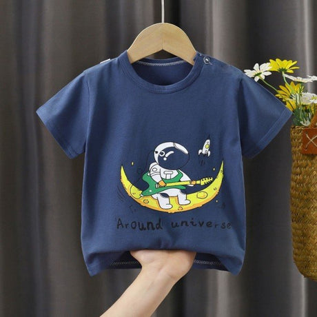 Breathable New Born Short Sleeve T-Shirt - Shop N Save