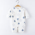 Pure Cotton Newborn Pure Cotton Newborn Jumpsuit - Blue - Shop N Save