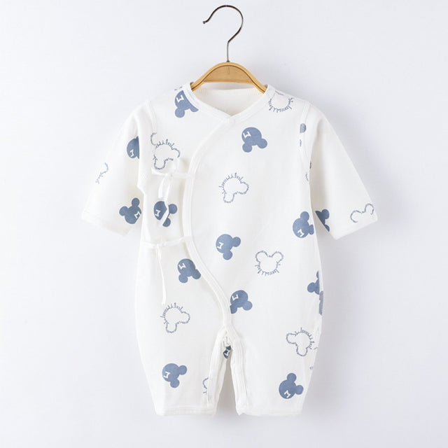 Pure Cotton Newborn Pure Cotton Newborn Jumpsuit - Blue - Shop N Save